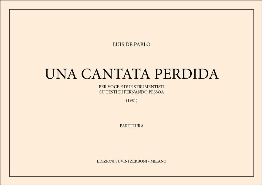 Una Cantata Perdida (1981)